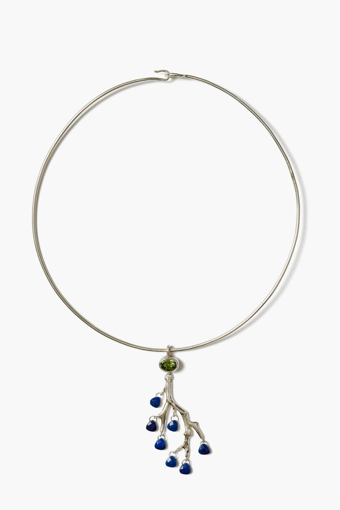 chan luu Branch Collar Necklace Peridot Mix Necklaces