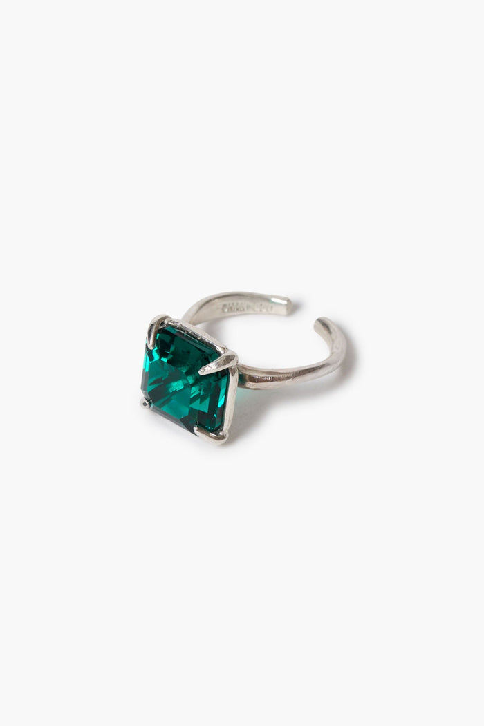 Chan Luu Caprice Crystal Toe Ring Emerald Toe Rings