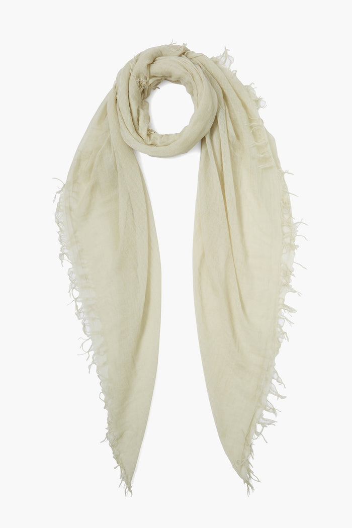 chan luu Cashmere and Silk Scarf Light Sage Scarves