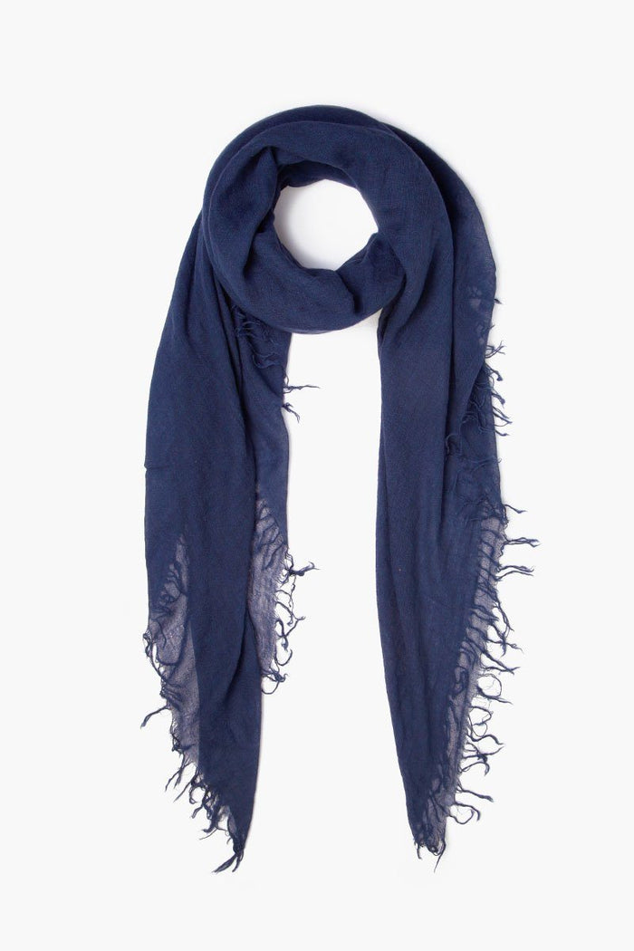 chan luu Cashmere and Silk Scarf Medieval Blue Scarves