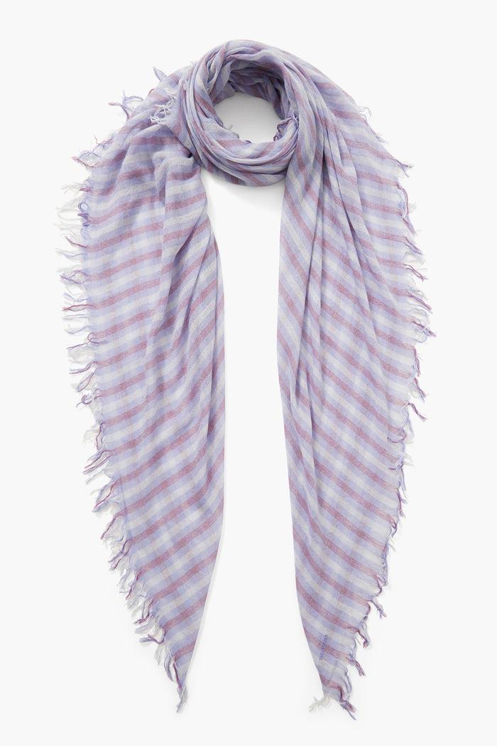 chan luu Cashmere and Silk Scarf Periwinkle Linea Scarves