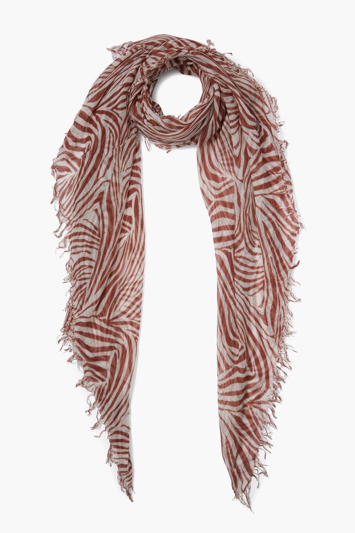 chan luu Cashmere and Silk Scarf Sequoia Zebra Scarves