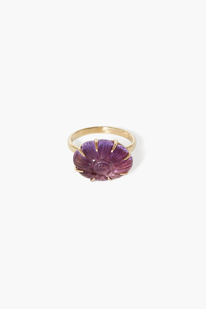 chan luu 14k Dahlia Ring Amethyst Rings