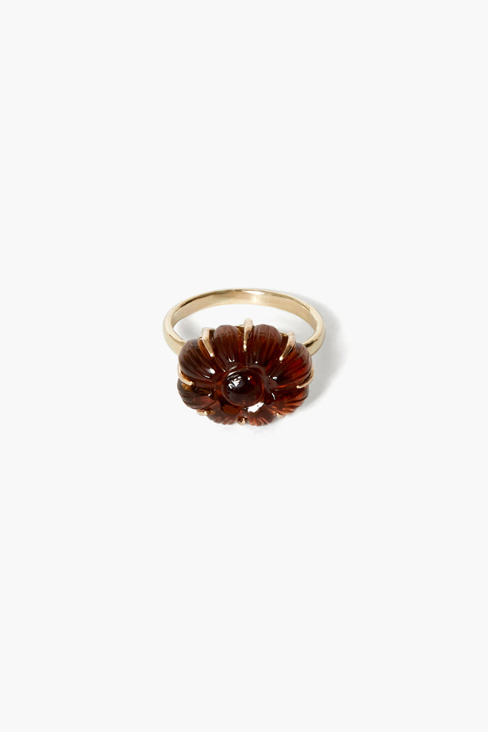 chan luu 14k Dahlia Ring Cognac Rings