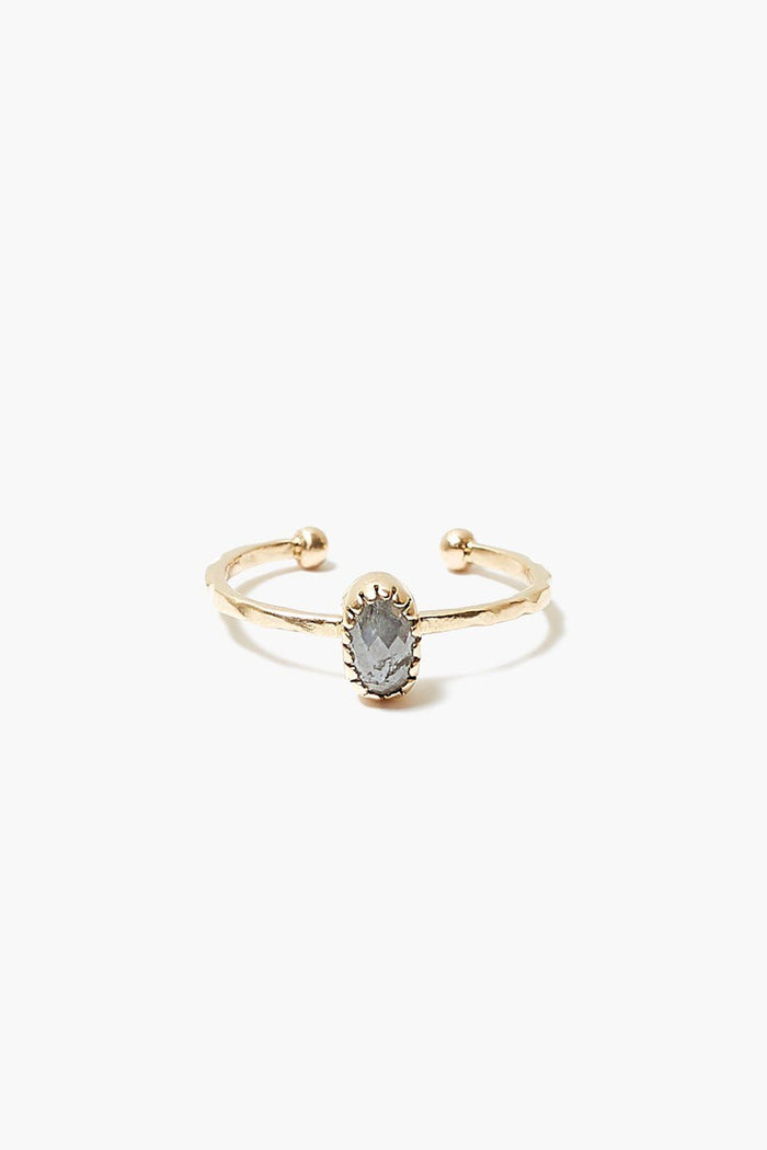 chan luu 14k Grey Diamond Toe Ring Toe Rings