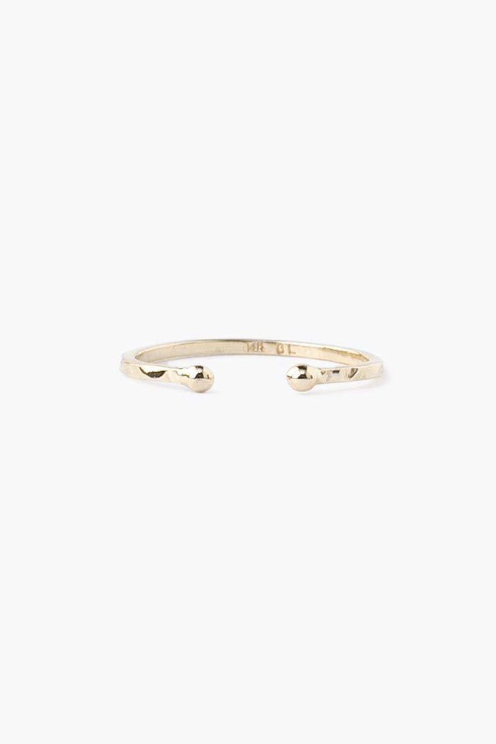 Chan Luu 14k Hammered Toe Ring Toe Rings