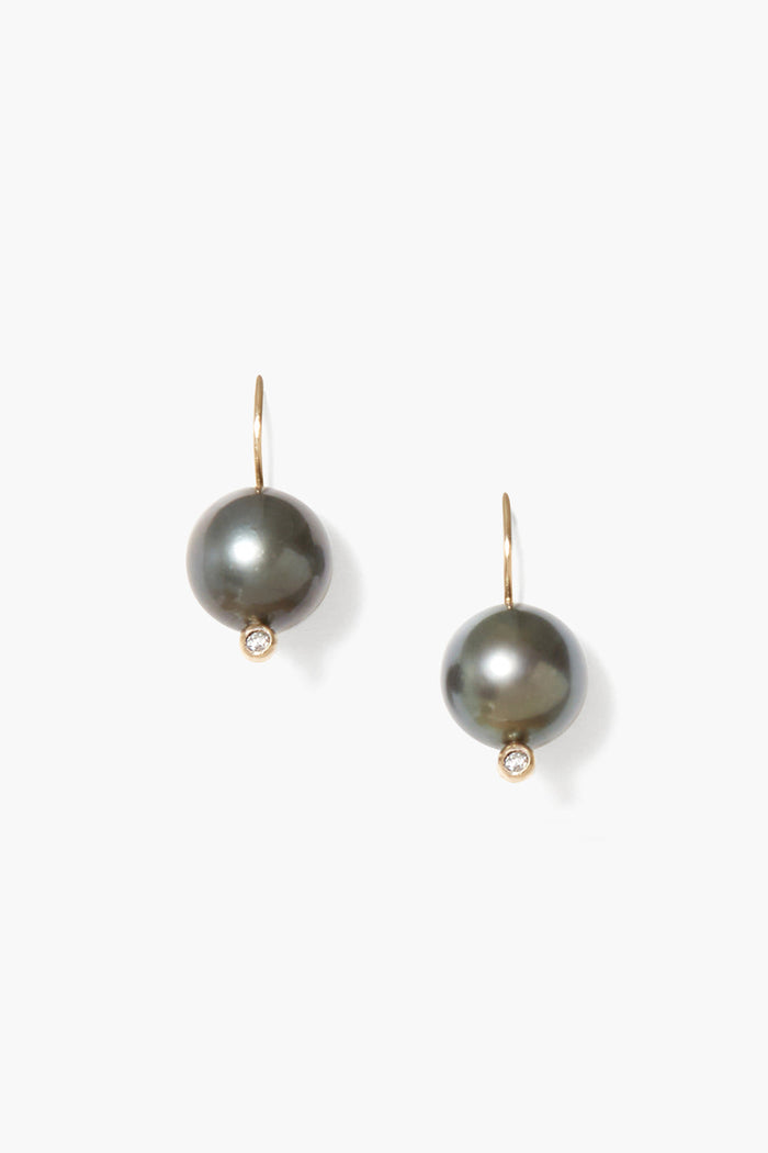 chan luu 14k Kaia Earrings Tahitian Pearl Earrings