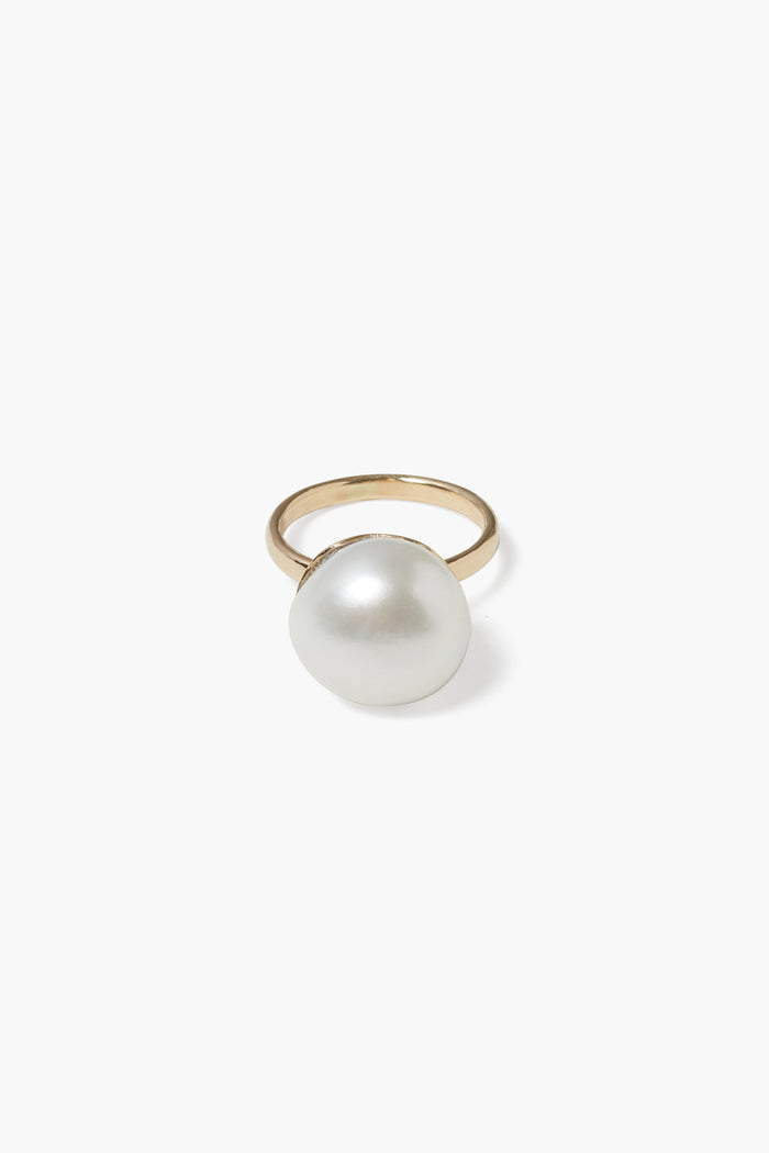 chan luu 14k Monaco Ring White Pearl Rings