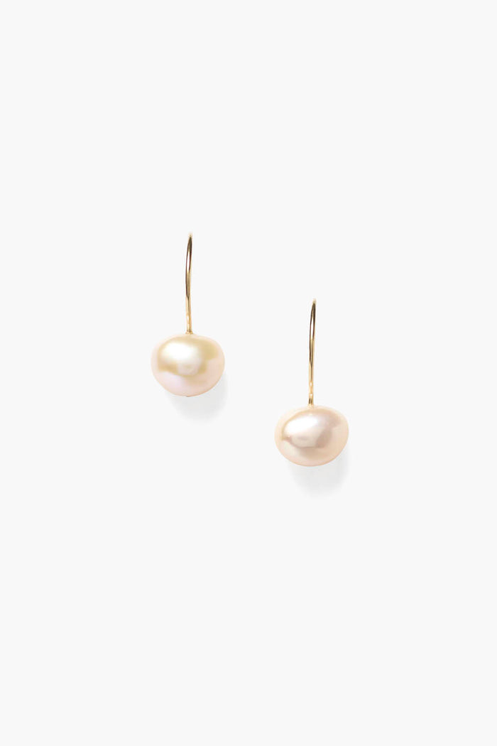 chan luu 14k Petite Keshi Pearl Earrings Earrings