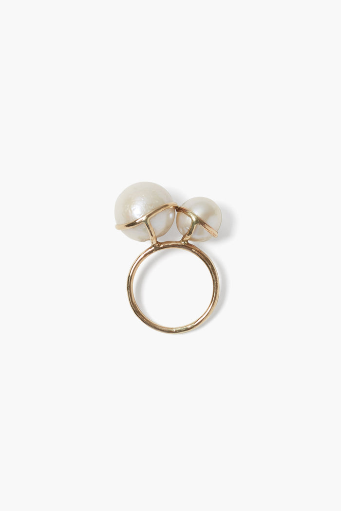 Chan Luu 14k Phoebe Ring White Pearl Rings