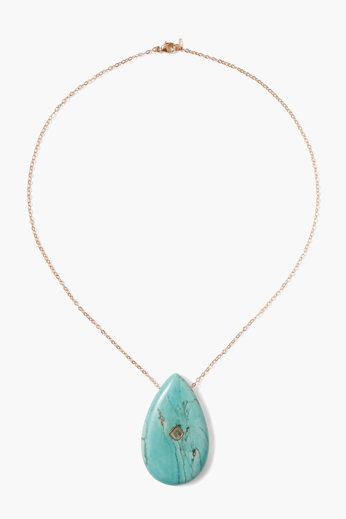 Chan Luu 14k Temple Necklace Turquoise Necklaces