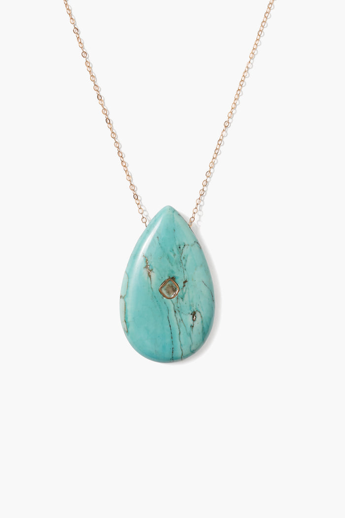 chan luu 14k Temple Necklace Turquoise Necklaces