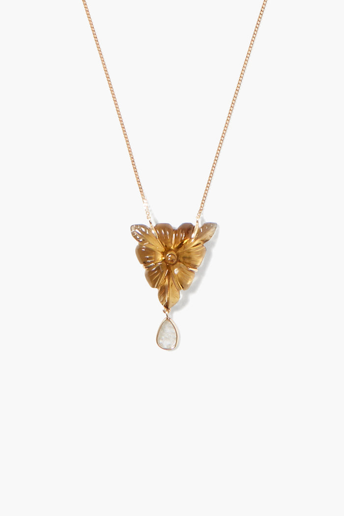 chan luu 14k Tigerlily Necklace Cognac Necklaces