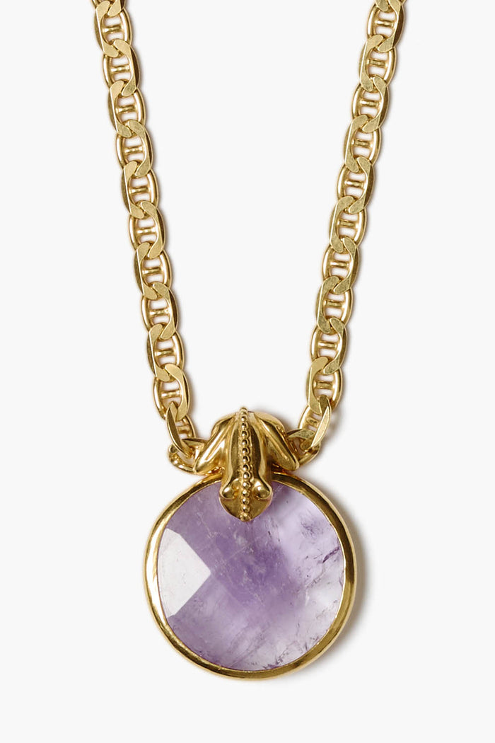 chan luu Alej Necklace Amethyst Necklaces
