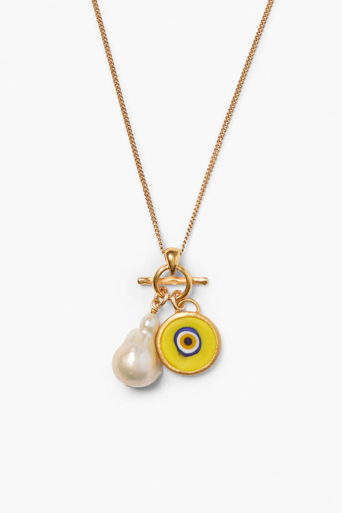 chan luu Anchor Necklace Yellow Necklaces