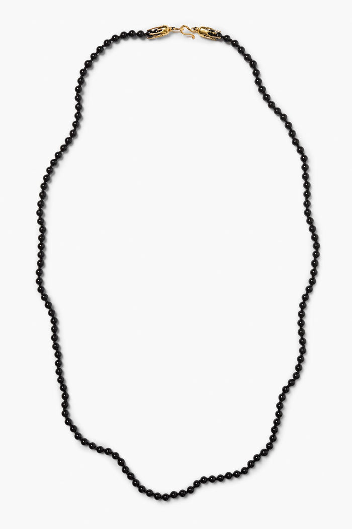 chan luu Antigua Long Necklace Onyx Necklaces