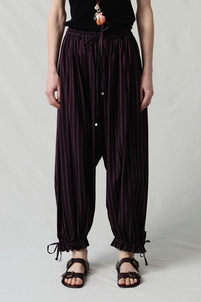 Chan Luu Balloon Pant Black Stripe RTW
