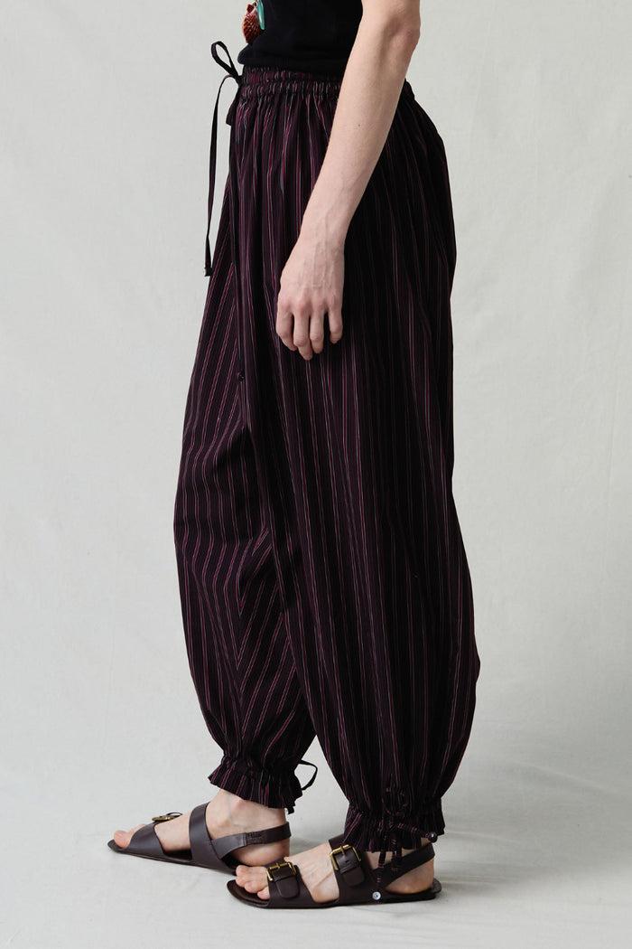 Chan Luu Balloon Pant Black Stripe RTW
