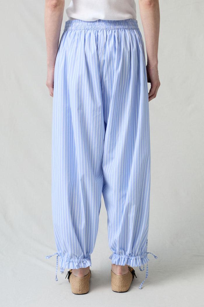 Chan Luu Balloon Pant Blue Stripe RTW