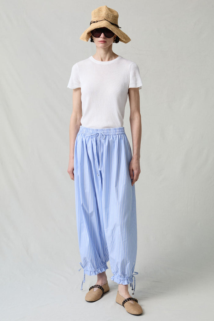 chan luu Balloon Pant Blue Stripe RTW