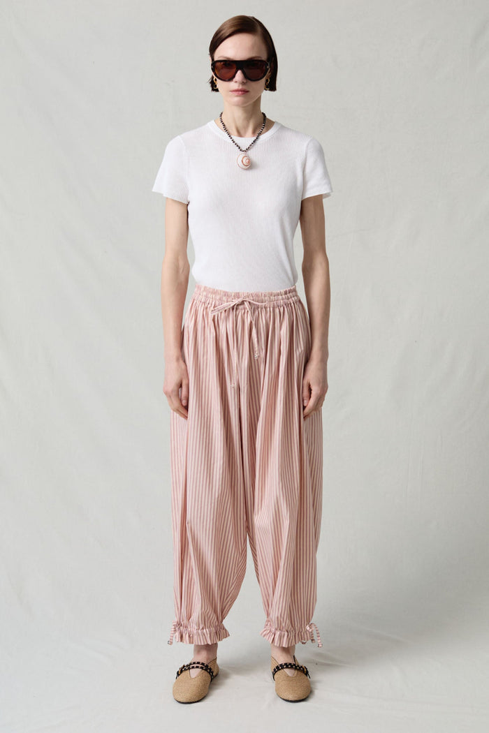 chan luu Balloon Pant Pink Stripe RTW