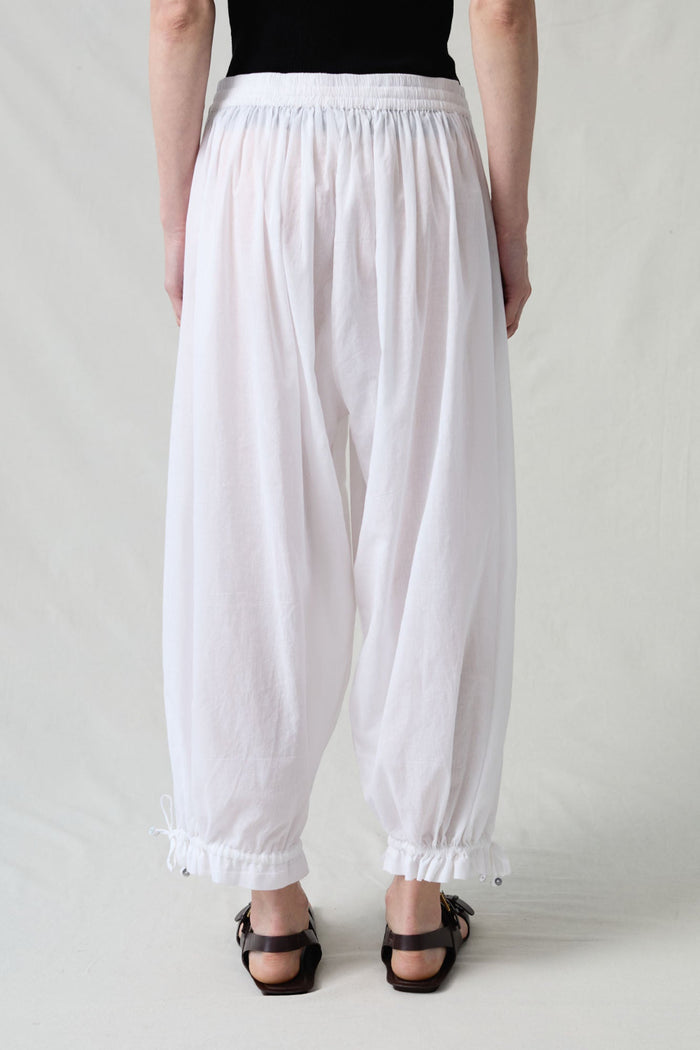Chan Luu Balloon Pant White Pinstripe RTW