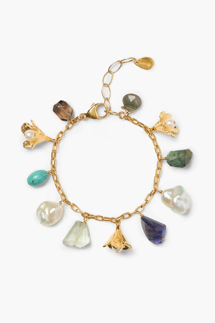 chan luu Bellflower Charm Bracelet Multi Bracelets