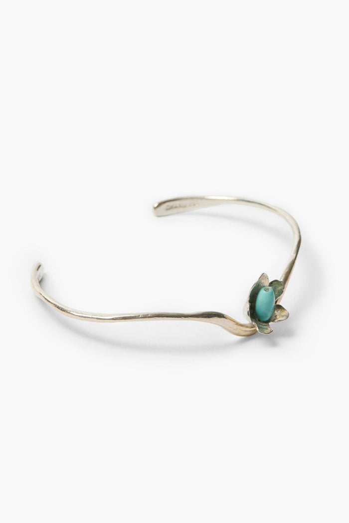Chan Luu Bellflower Cuff Silver Bracelets
