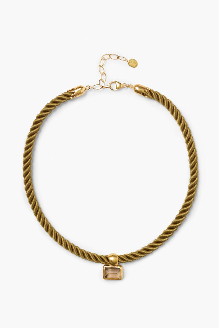 chan luu Beverly Necklace Smoky Quartz Necklaces