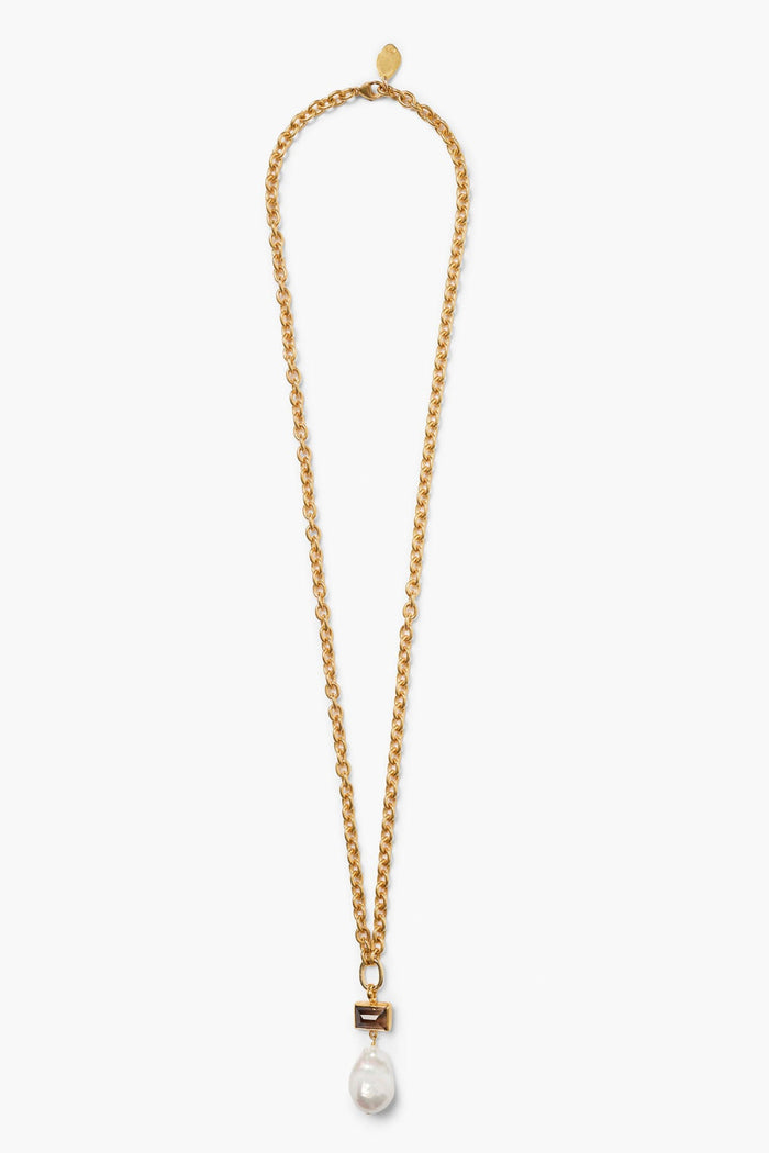 Chan Luu Beverly Pearl Necklace Gold Necklaces