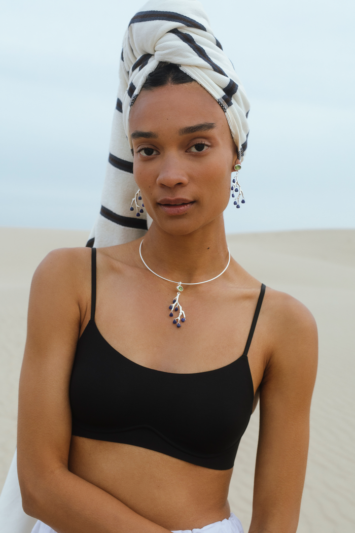 Chan Luu Branch Earrings Peridot Mix Earrings