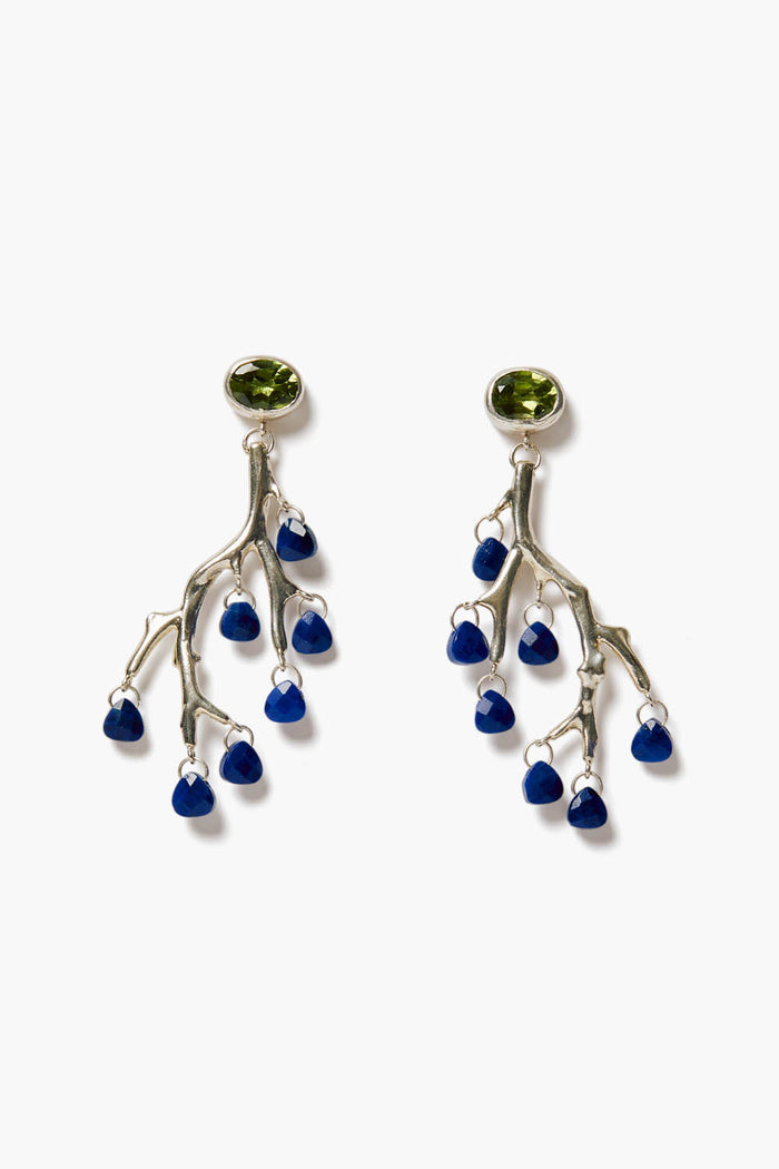 chan luu Branch Earrings Peridot Mix Earrings