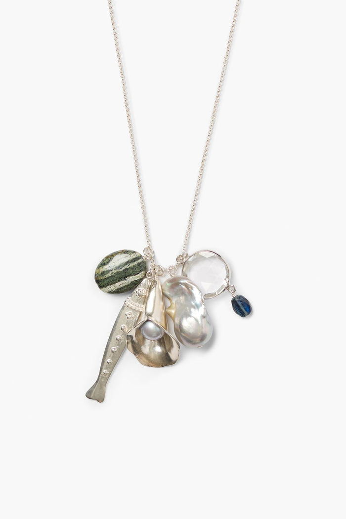 chan luu Catch Charm Necklace Multi Necklaces