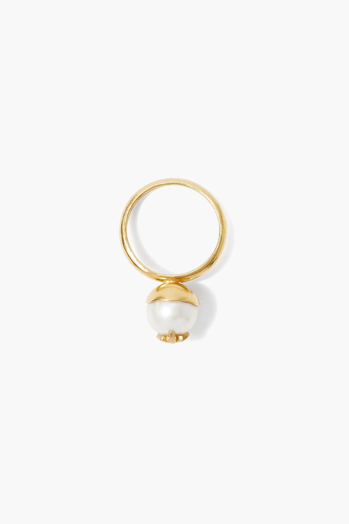 Chan Luu Cecilia Ring White Pearl Rings