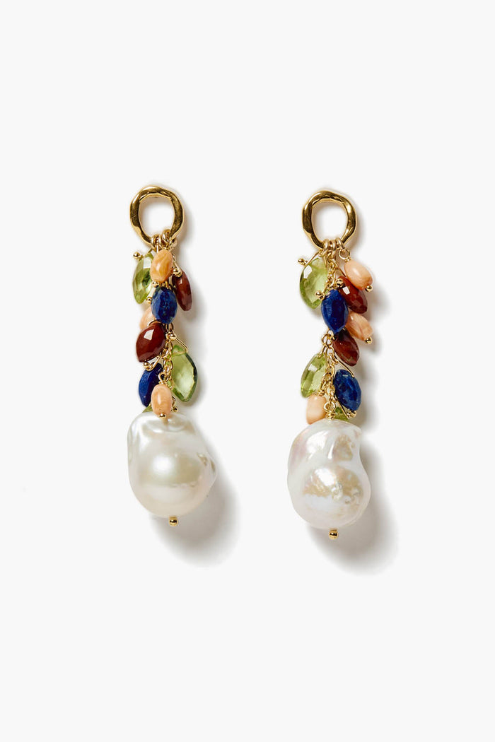 chan luu Chenille Earrings Multi Mix Earrings