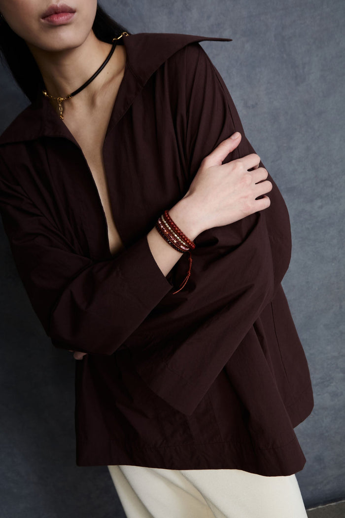 Chan Luu Coast Wrap Bracelet Red Bracelets