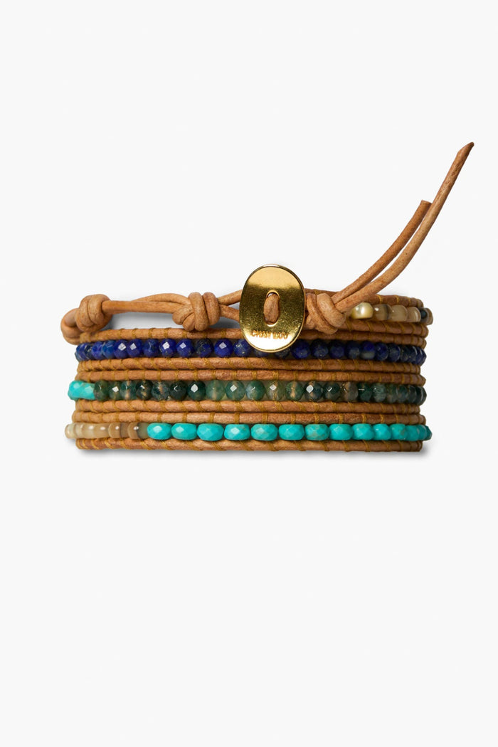 Chan Luu Coast Wrap Bracelet Turquoise Bracelets