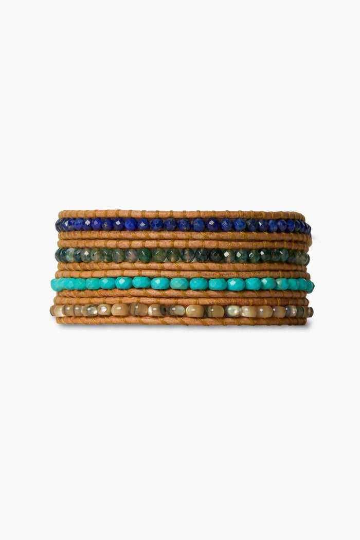 chan luu Coast Wrap Bracelet Turquoise Bracelets