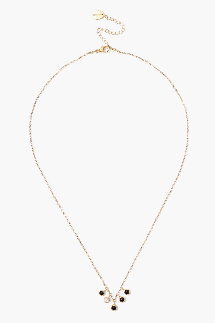 Chan Luu Delilah Charm Necklace Onyx Mix Necklaces