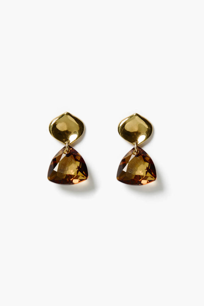 chan luu Emmanuelle Drop Earrings Amber Earrings