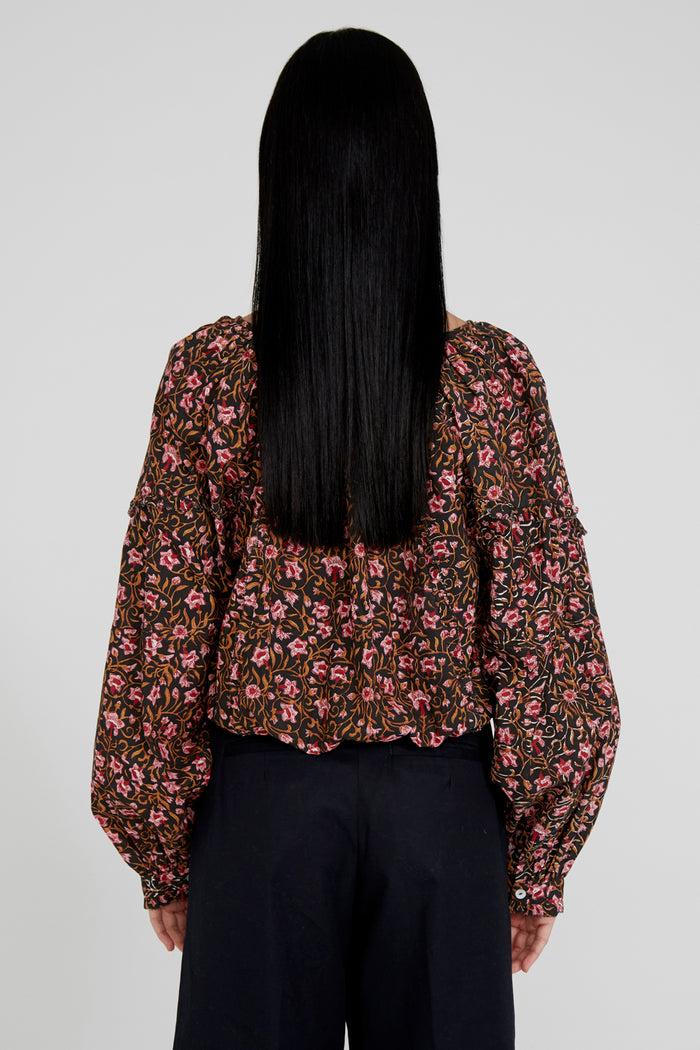 Chan Luu Greta Blouse Sachet Pink RTW