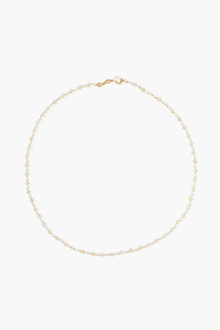 chan luu Harlow Necklace Opal Mix Necklaces