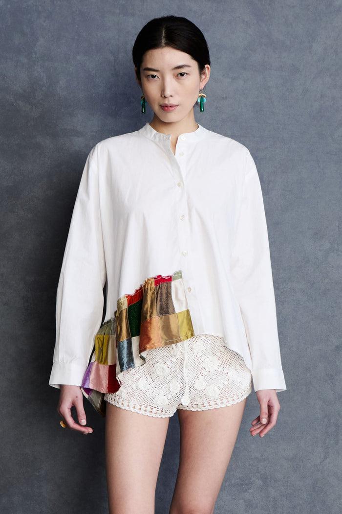 chan luu Harriet Swing Blouse Patchwork RTW