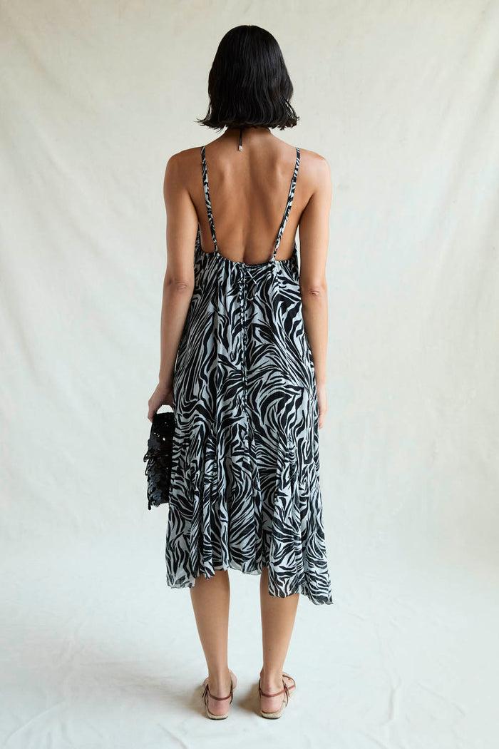 Chan Luu Isabella Dress Zebra RTW