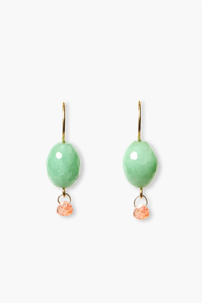 chan luu Jelly Bean Earrings Chrysoprase Earrings