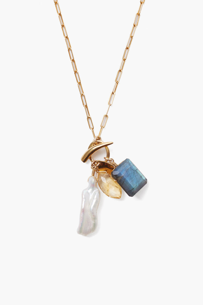 chan luu Labradorite Mix Voyage Necklace Necklaces