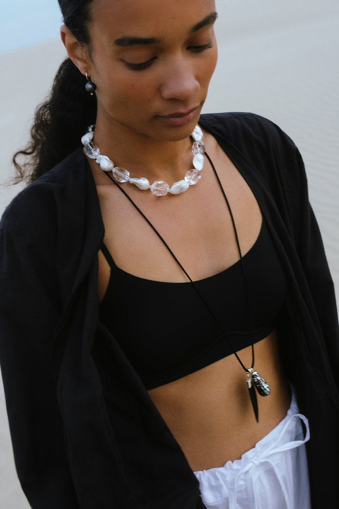 Chan Luu Lauren Necklace Pearl Mix Necklaces