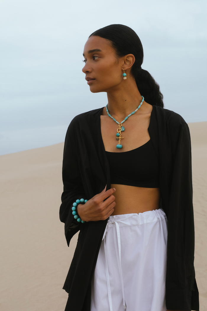 Chan Luu Lima Earrings Turquoise Earrings