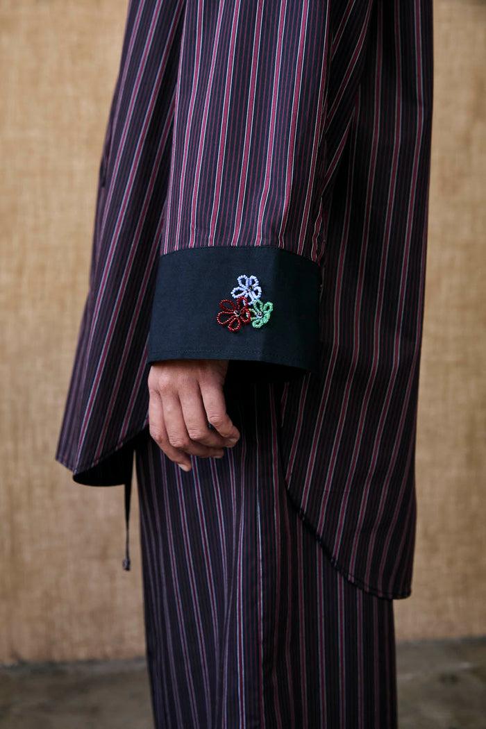 Chan Luu Lita Blouse Black Stripe RTW