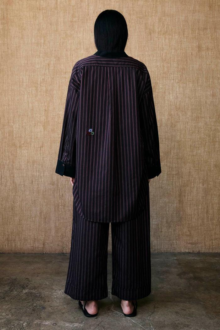 Chan Luu Lita Blouse Black Stripe RTW